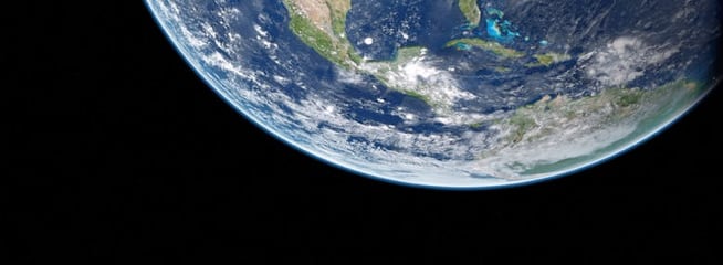 Earth seen from space